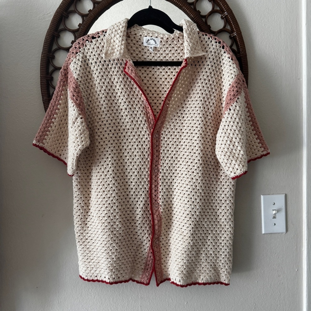 The Upside crochet top bottom up size XS